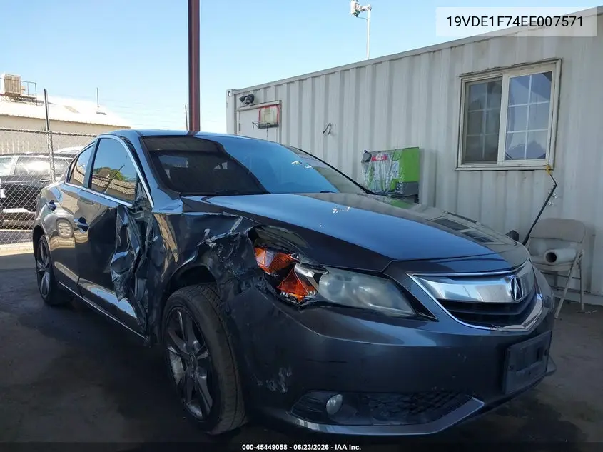 2014 Acura Ilx 2.0L VIN: 19VDE1F74EE007571 Lot: 45449058