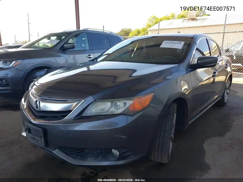 2014 Acura Ilx 2.0L VIN: 19VDE1F74EE007571 Lot: 45449058
