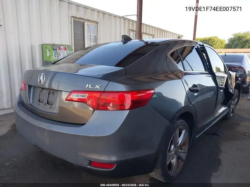 2014 Acura Ilx 2.0L VIN: 19VDE1F74EE007571 Lot: 45449058