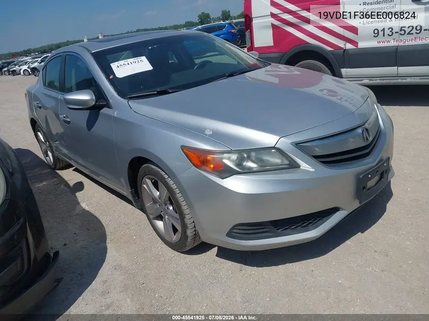 2014 Acura Ilx 2.0L VIN: 19VDE1F36EE006824 Lot: 45541925
