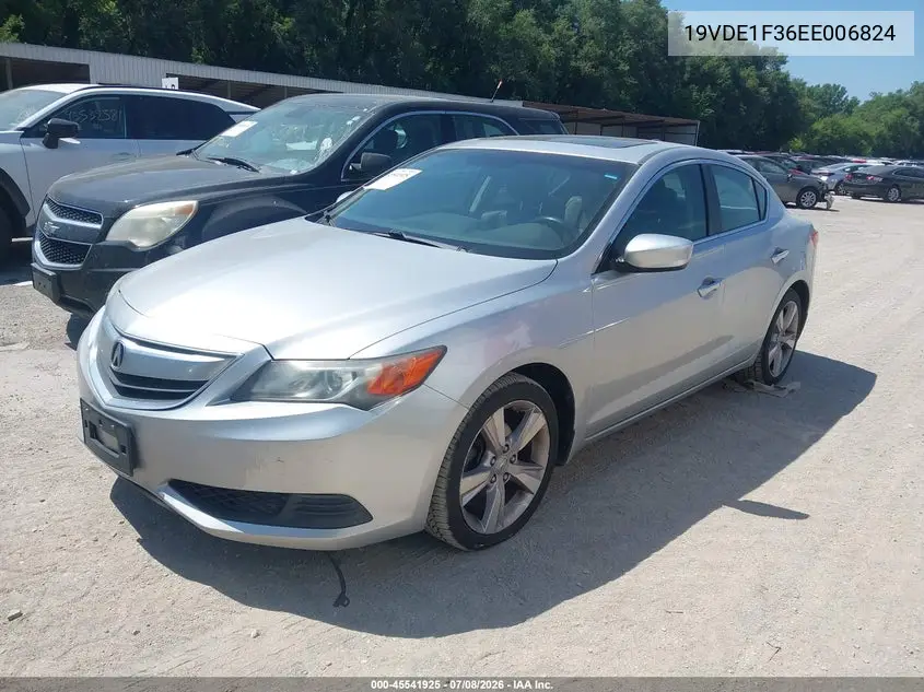 2014 Acura Ilx 2.0L VIN: 19VDE1F36EE006824 Lot: 45541925