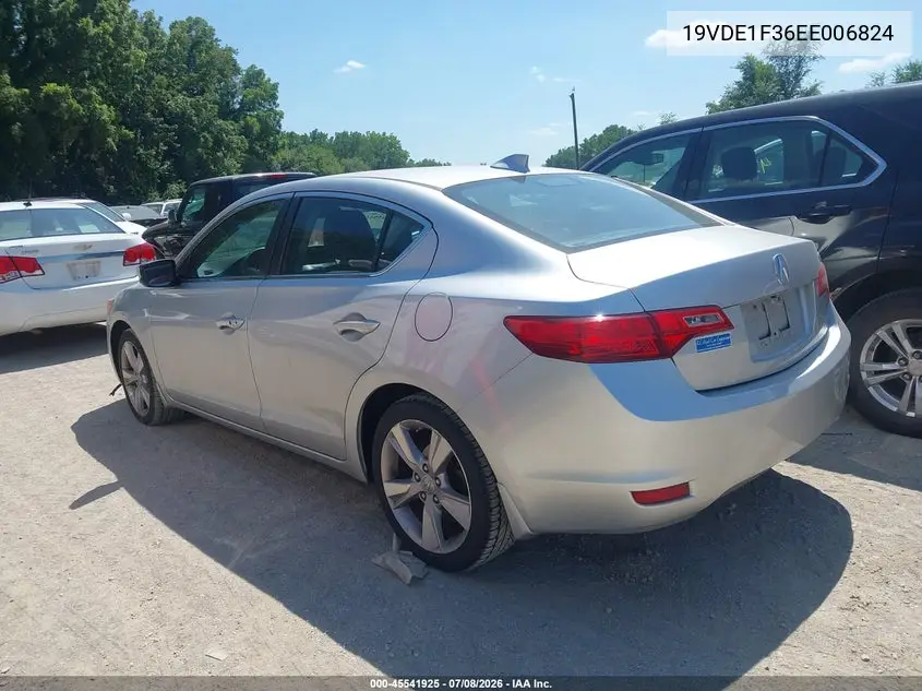 2014 Acura Ilx 2.0L VIN: 19VDE1F36EE006824 Lot: 45541925