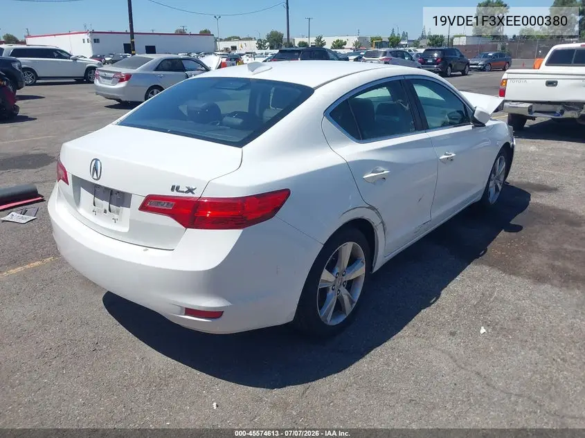 2014 Acura Ilx 2.0L VIN: 19VDE1F3XEE000380 Lot: 45574613