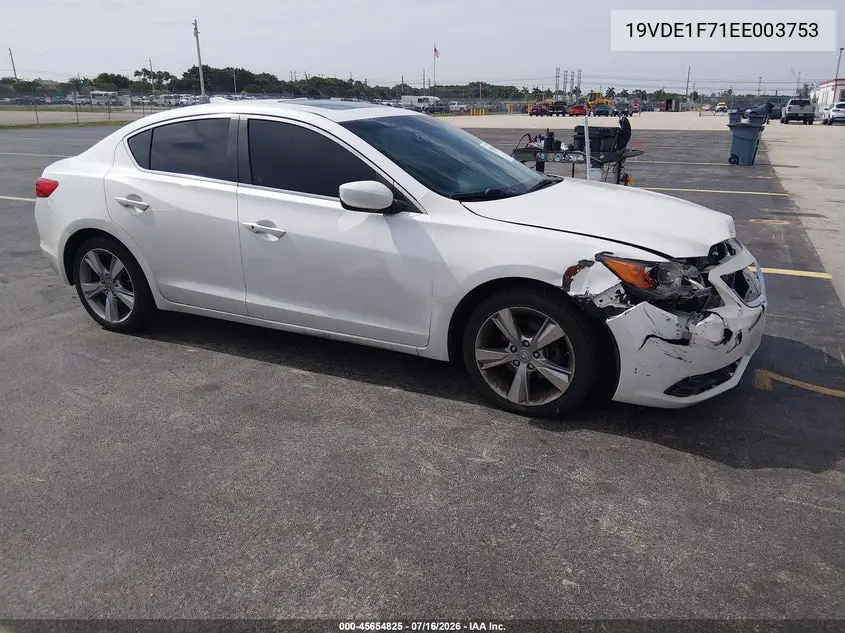 2014 Acura Ilx 2.0L VIN: 19VDE1F71EE003753 Lot: 45654825