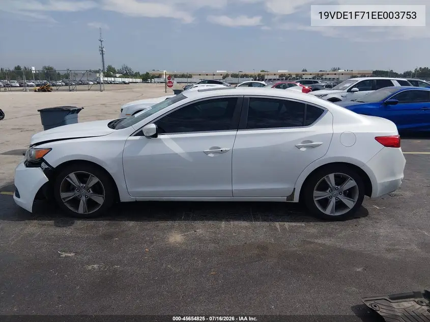 2014 Acura Ilx 2.0L VIN: 19VDE1F71EE003753 Lot: 45654825