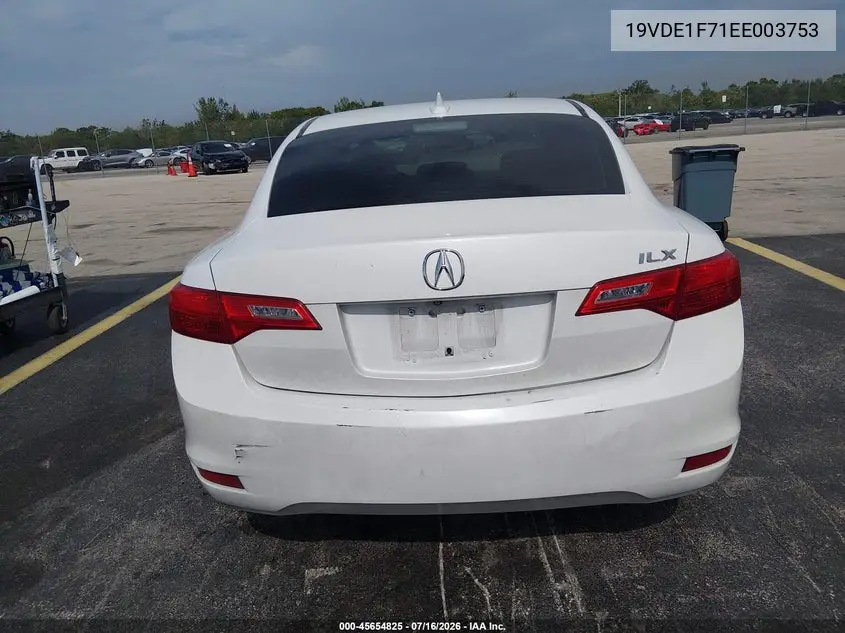 2014 Acura Ilx 2.0L VIN: 19VDE1F71EE003753 Lot: 45654825