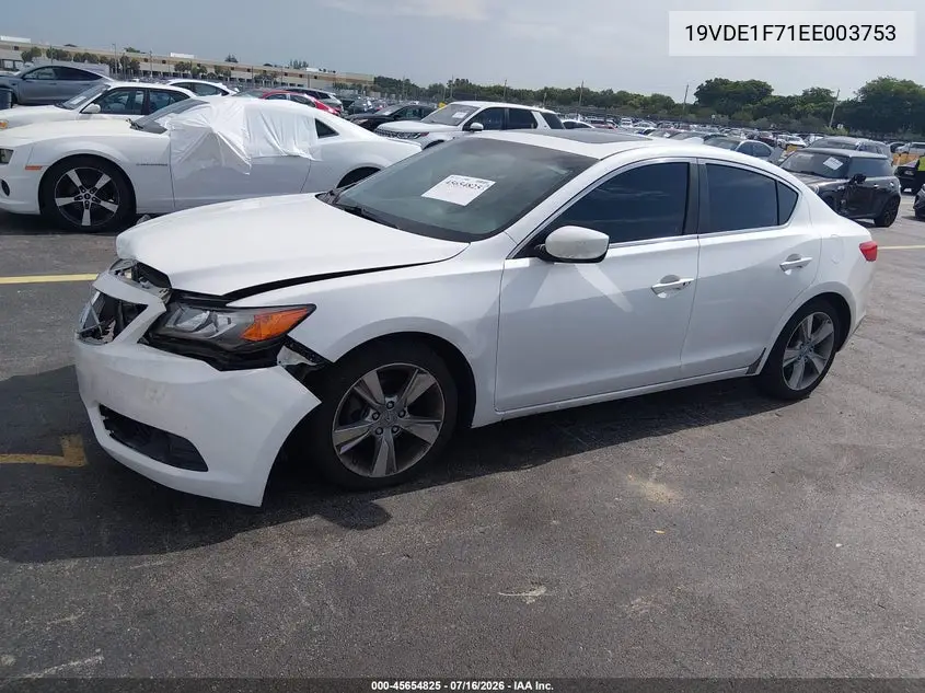 2014 Acura Ilx 2.0L VIN: 19VDE1F71EE003753 Lot: 45654825