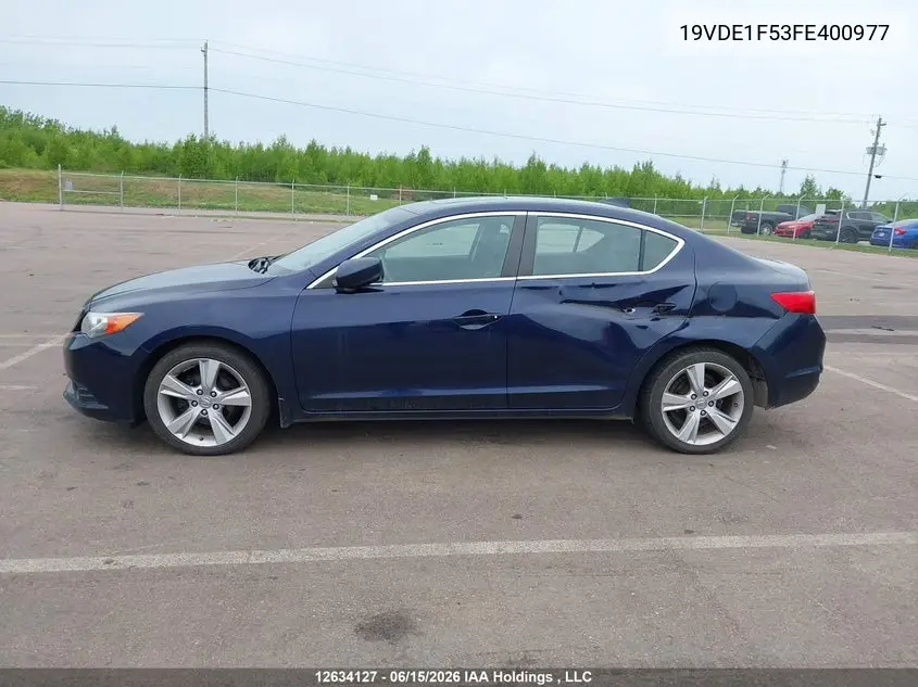 2015 Acura Ilx 20 Premium VIN: 19VDE1F53FE400977 Lot: 12634127