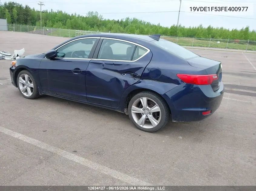 2015 Acura Ilx 20 Premium VIN: 19VDE1F53FE400977 Lot: 12634127