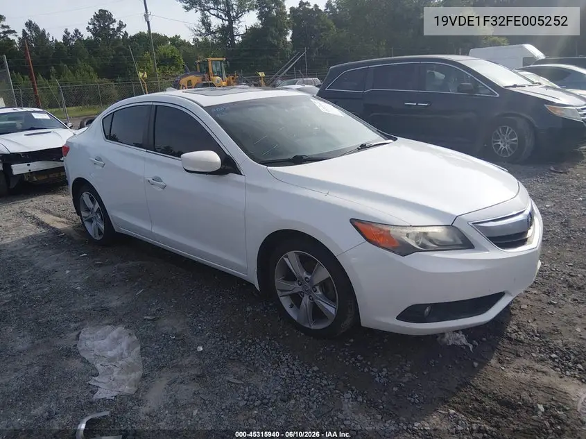 2015 Acura Ilx 2.0L VIN: 19VDE1F32FE005252 Lot: 45315940