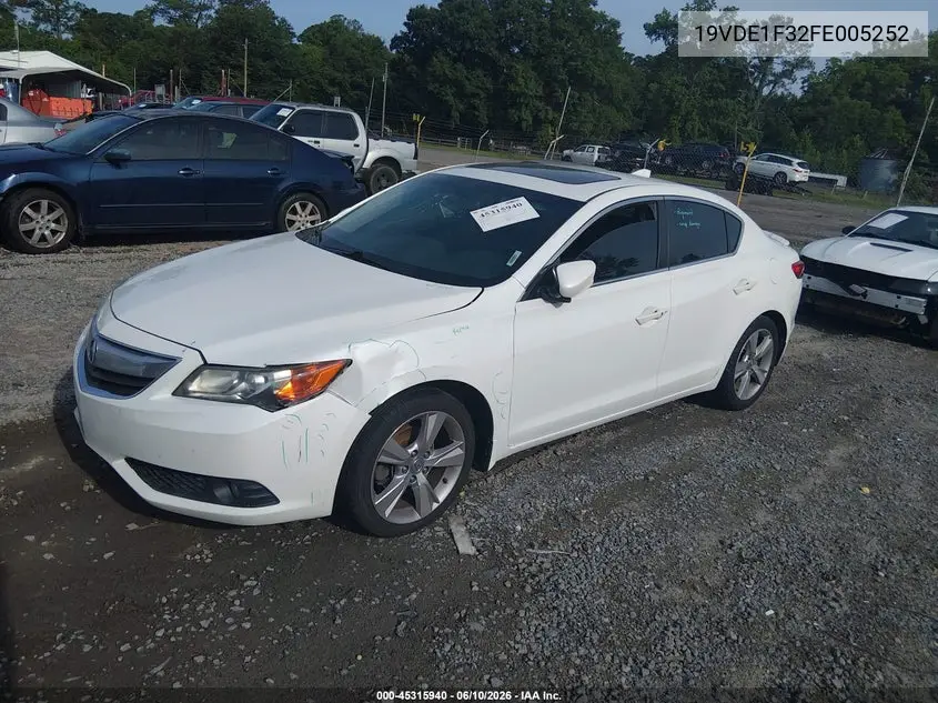 2015 Acura Ilx 2.0L VIN: 19VDE1F32FE005252 Lot: 45315940