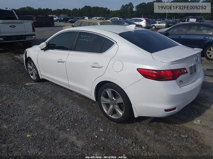 2015 Acura Ilx 2.0L VIN: 19VDE1F32FE005252 Lot: 45315940