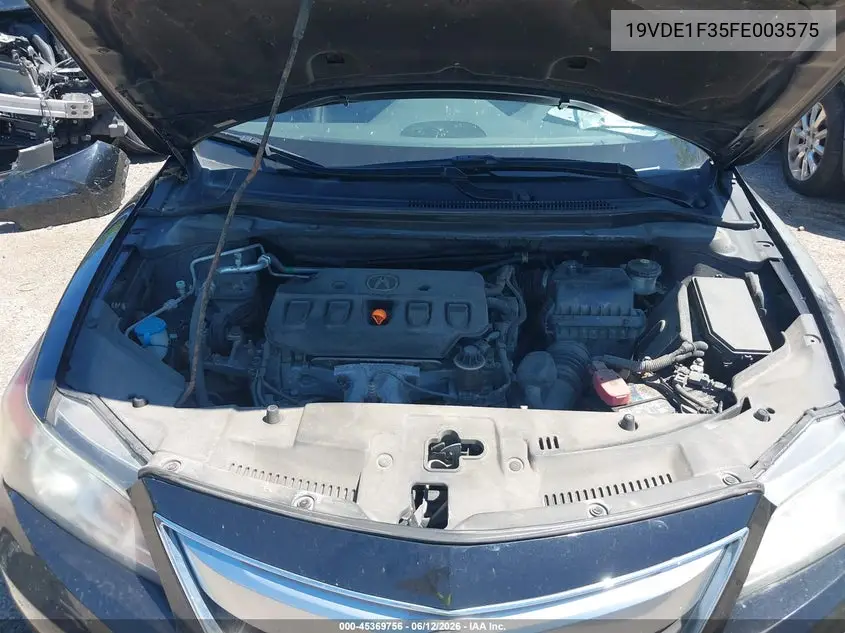 2015 Acura Ilx 2.0L VIN: 19VDE1F35FE003575 Lot: 45369756