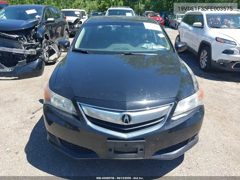 2015 Acura Ilx 2.0L VIN: 19VDE1F35FE003575 Lot: 45369756