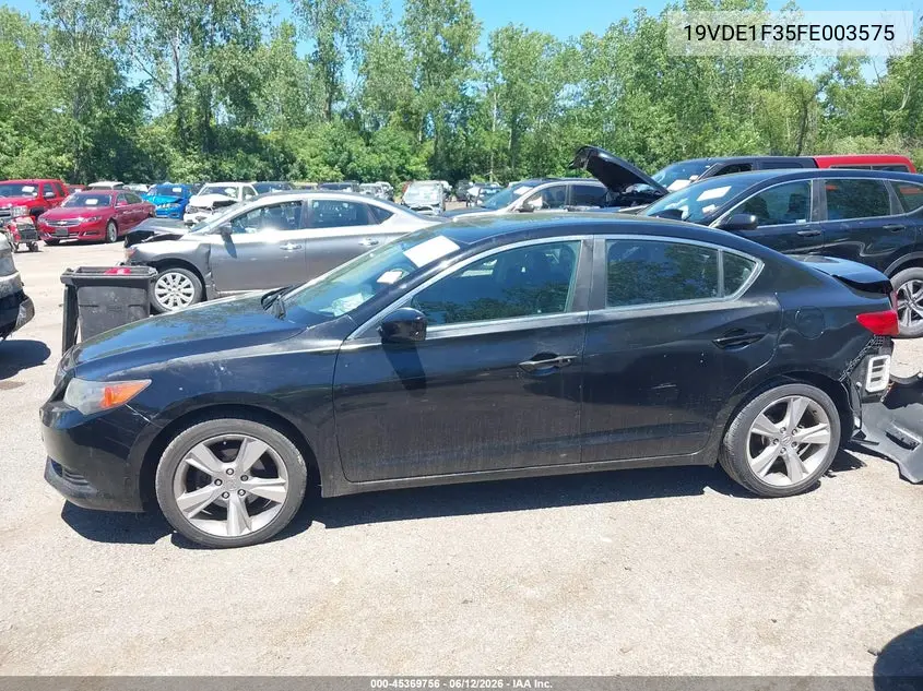 2015 Acura Ilx 2.0L VIN: 19VDE1F35FE003575 Lot: 45369756