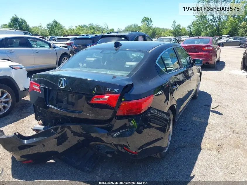2015 Acura Ilx 2.0L VIN: 19VDE1F35FE003575 Lot: 45369756