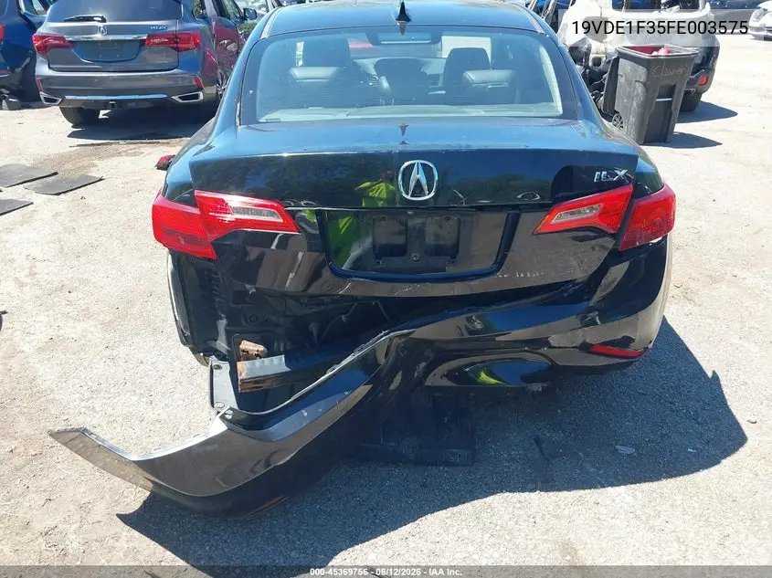 2015 Acura Ilx 2.0L VIN: 19VDE1F35FE003575 Lot: 45369756