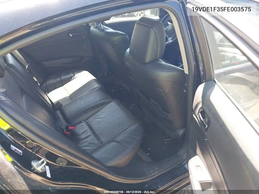 2015 Acura Ilx 2.0L VIN: 19VDE1F35FE003575 Lot: 45369756