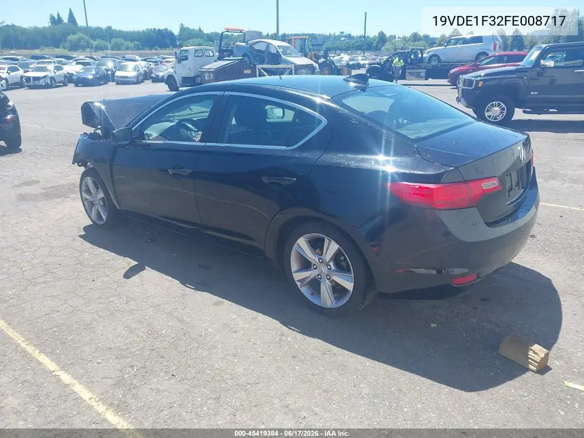 2015 Acura Ilx 2.0L VIN: 19VDE1F32FE008717 Lot: 45419384