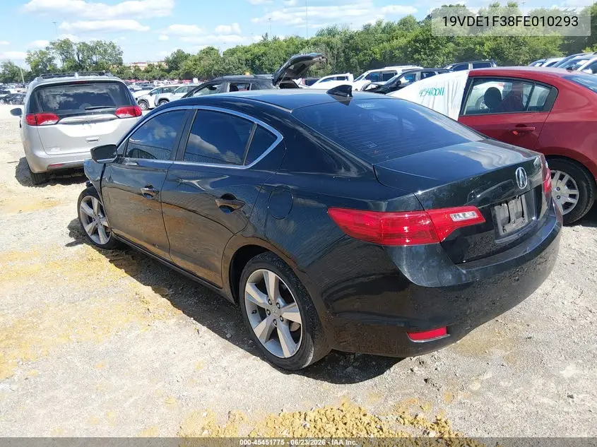 2015 Acura Ilx 2.0L VIN: 19VDE1F38FE010293 Lot: 45451775