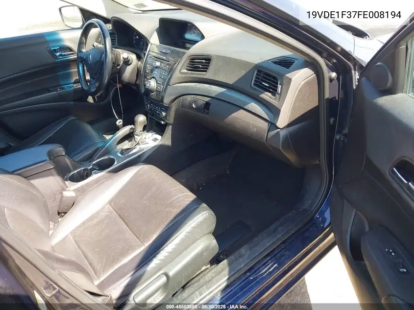 2015 Acura Ilx 2.0L VIN: 19VDE1F37FE008194 Lot: 45503680
