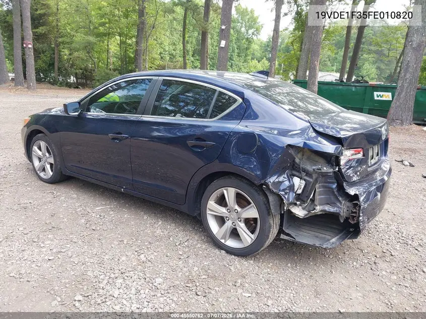 2015 Acura Ilx 2.0L VIN: 19VDE1F35FE010820 Lot: 45550762