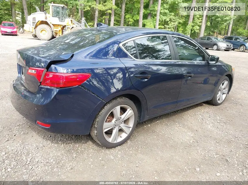 2015 Acura Ilx 2.0L VIN: 19VDE1F35FE010820 Lot: 45550762