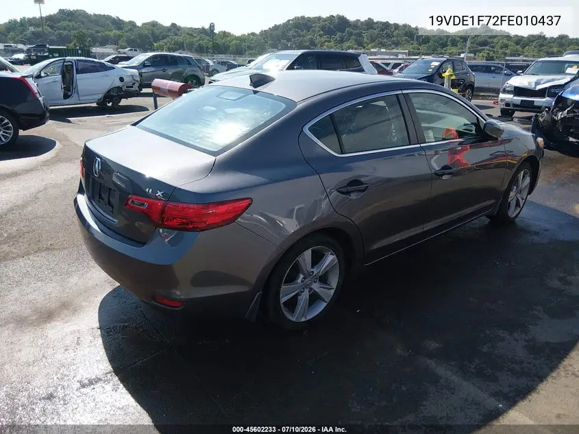 2015 Acura Ilx 2.0L VIN: 19VDE1F72FE010437 Lot: 45602233