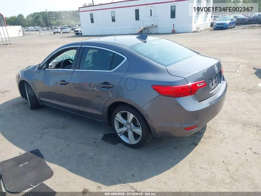 2015 Acura Ilx 2.0L VIN: 19VDE1F34FE002367 Lot: 45632629