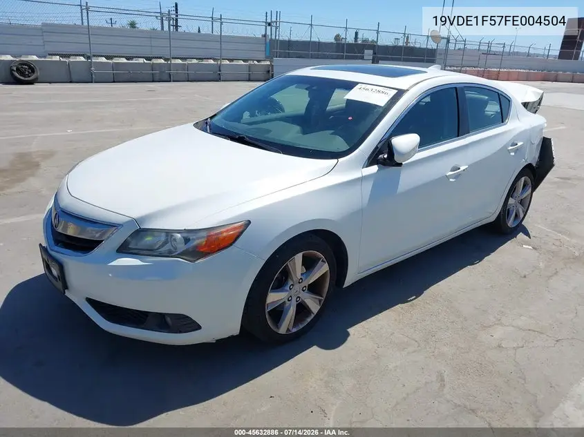 2015 Acura Ilx 2.0L VIN: 19VDE1F57FE004504 Lot: 45632886