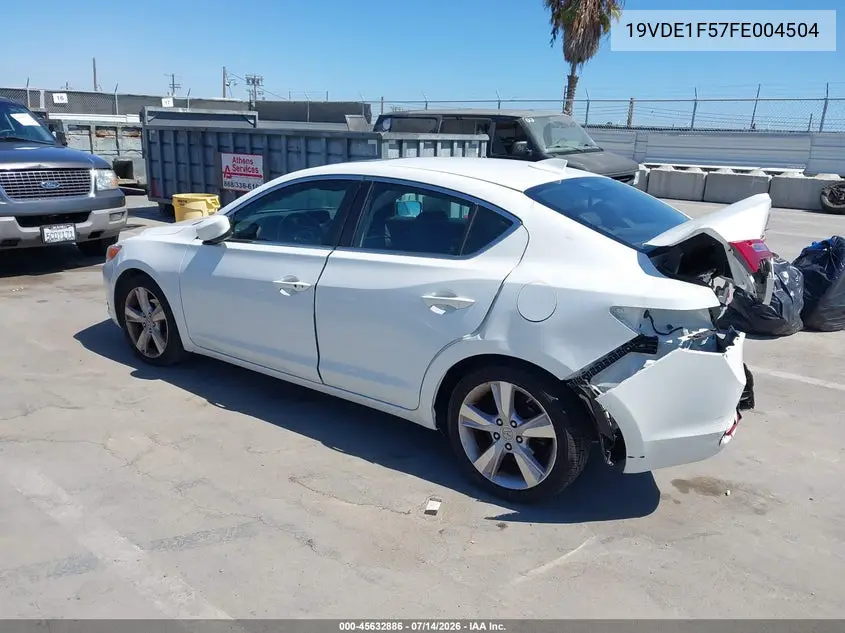 2015 Acura Ilx 2.0L VIN: 19VDE1F57FE004504 Lot: 45632886