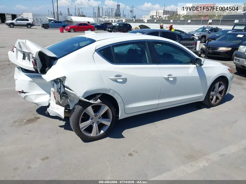 2015 Acura Ilx 2.0L VIN: 19VDE1F57FE004504 Lot: 45632886