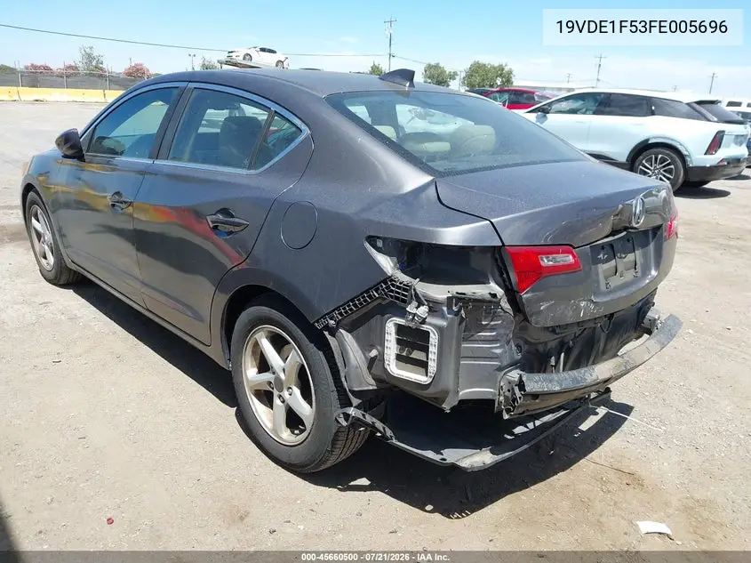 2015 Acura Ilx 2.0L VIN: 19VDE1F53FE005696 Lot: 45660500