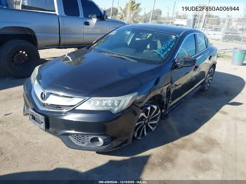 19UDE2F85GA006944 2016 Acura Ilx Premium A-Spec Packages/Technology Plus A-Spec Packages