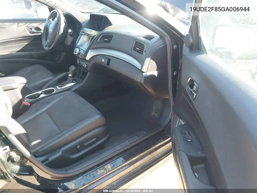 19UDE2F85GA006944 2016 Acura Ilx Premium A-Spec Packages/Technology Plus A-Spec Packages