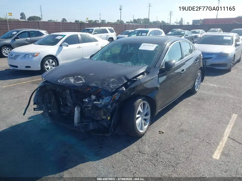 2016 Acura Ilx Premium Package/Technology Plus Package VIN: 19UDE2F77GA011165 Lot: 45579531
