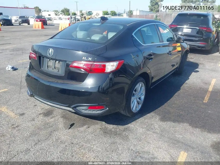 2016 Acura Ilx Premium Package/Technology Plus Package VIN: 19UDE2F77GA011165 Lot: 45579531