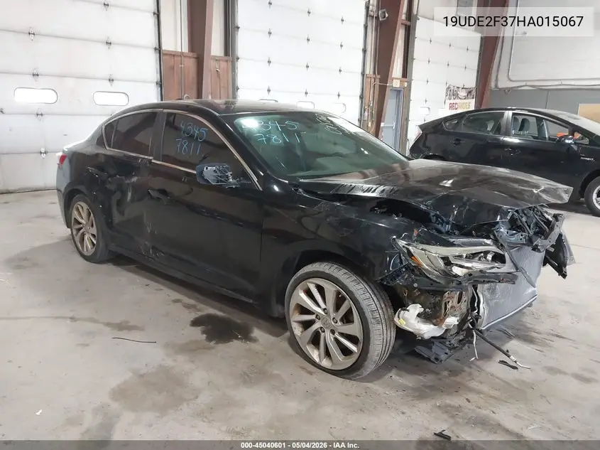 19UDE2F37HA015067 2017 Acura Ilx Acurawatch Plus Package