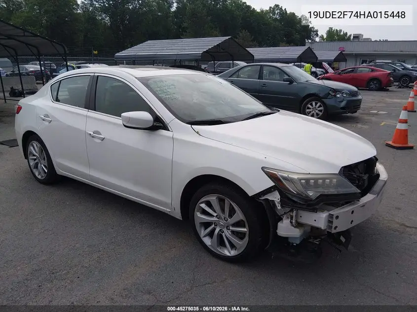 2017 Acura Ilx Premium Package/Technology Plus Package VIN: 19UDE2F74HA015448 Lot: 45275035