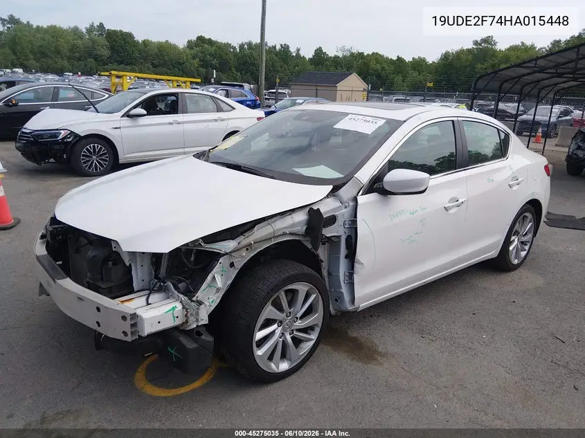 2017 Acura Ilx Premium Package/Technology Plus Package VIN: 19UDE2F74HA015448 Lot: 45275035