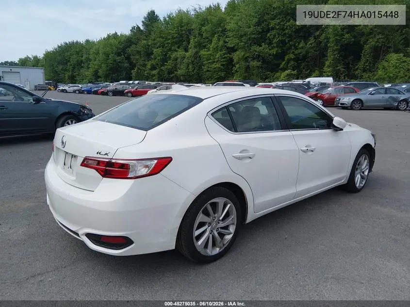 2017 Acura Ilx Premium Package/Technology Plus Package VIN: 19UDE2F74HA015448 Lot: 45275035