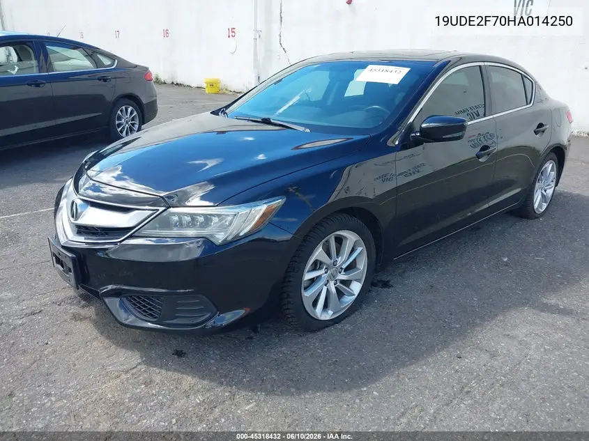 2017 Acura Ilx Premium Package/Technology Plus Package VIN: 19UDE2F70HA014250 Lot: 45318432
