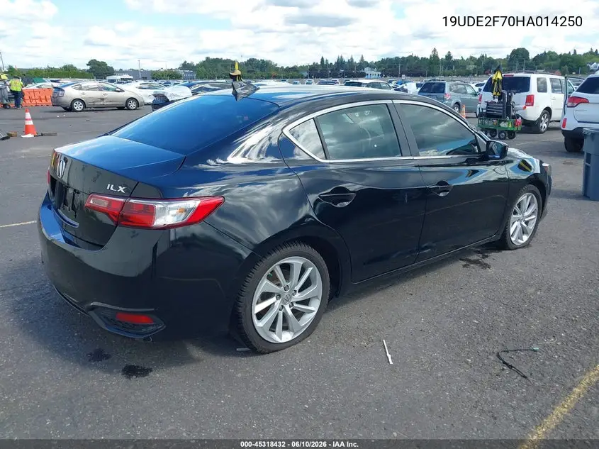 2017 Acura Ilx Premium Package/Technology Plus Package VIN: 19UDE2F70HA014250 Lot: 45318432
