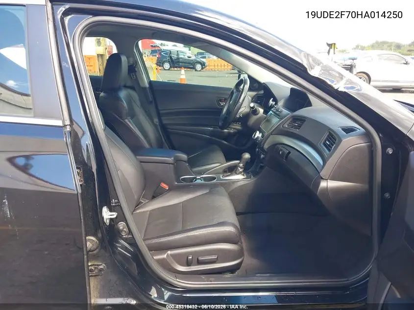 2017 Acura Ilx Premium Package/Technology Plus Package VIN: 19UDE2F70HA014250 Lot: 45318432