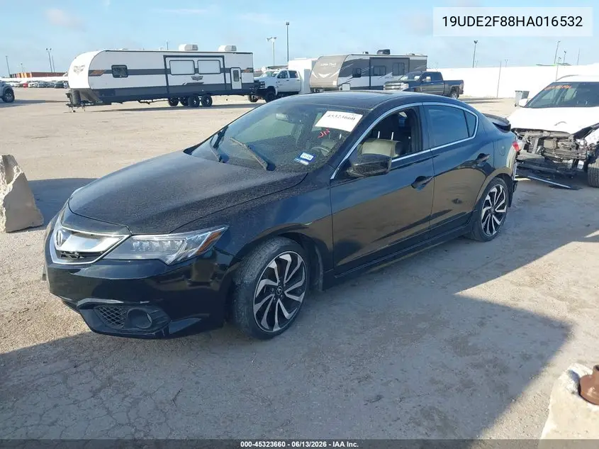 2017 Acura Ilx VIN: 19UDE2F88HA016532 Lot: 45323660