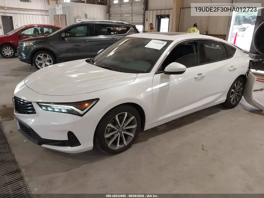 2023 Acura Integra VIN: 19UDE4H28PA026870 Lot: 45332490