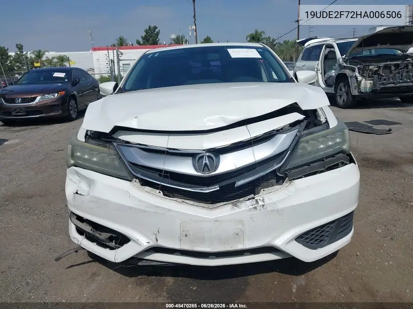 2017 Acura Ilx Premium Package/Technology Plus Package VIN: 19UDE2F72HA006506 Lot: 45470285