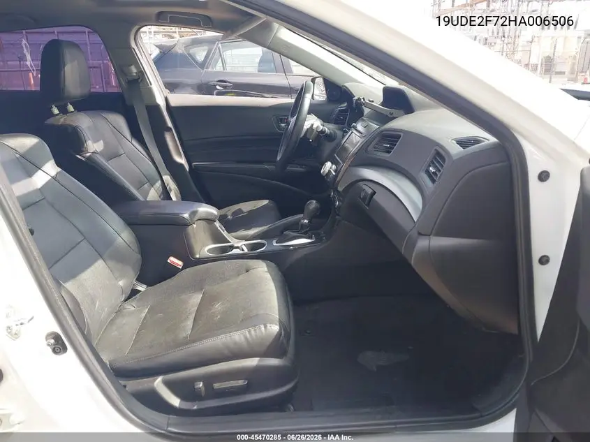 2017 Acura Ilx Premium Package/Technology Plus Package VIN: 19UDE2F72HA006506 Lot: 45470285