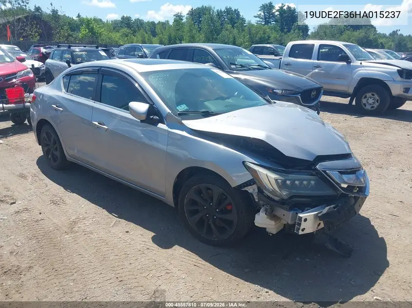 2017 Acura Ilx Acurawatch Plus Package VIN: 19UDE2F36HA015237 Lot: 45557810