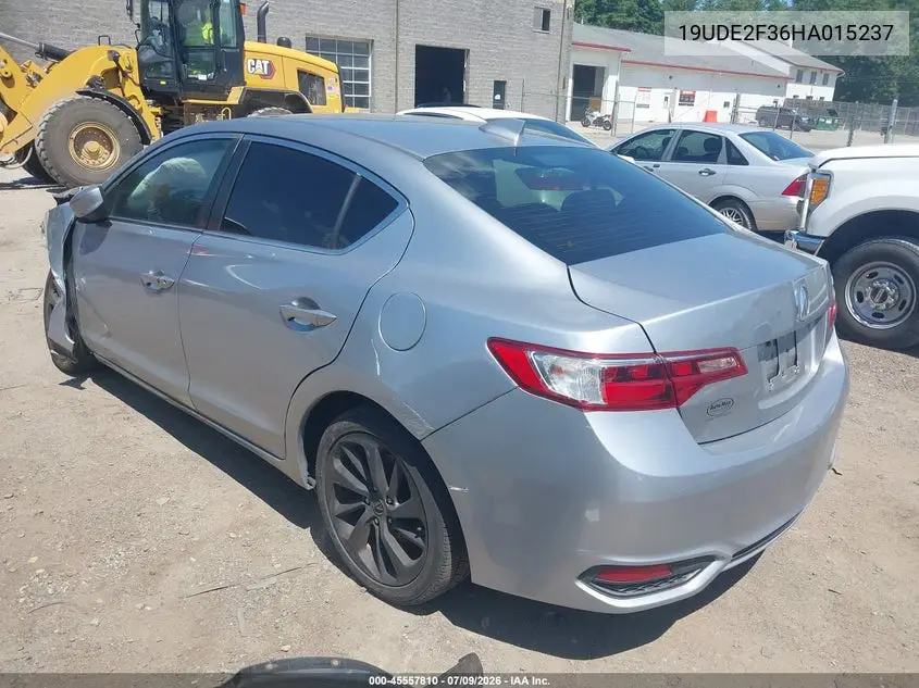 2017 Acura Ilx Acurawatch Plus Package VIN: 19UDE2F36HA015237 Lot: 45557810